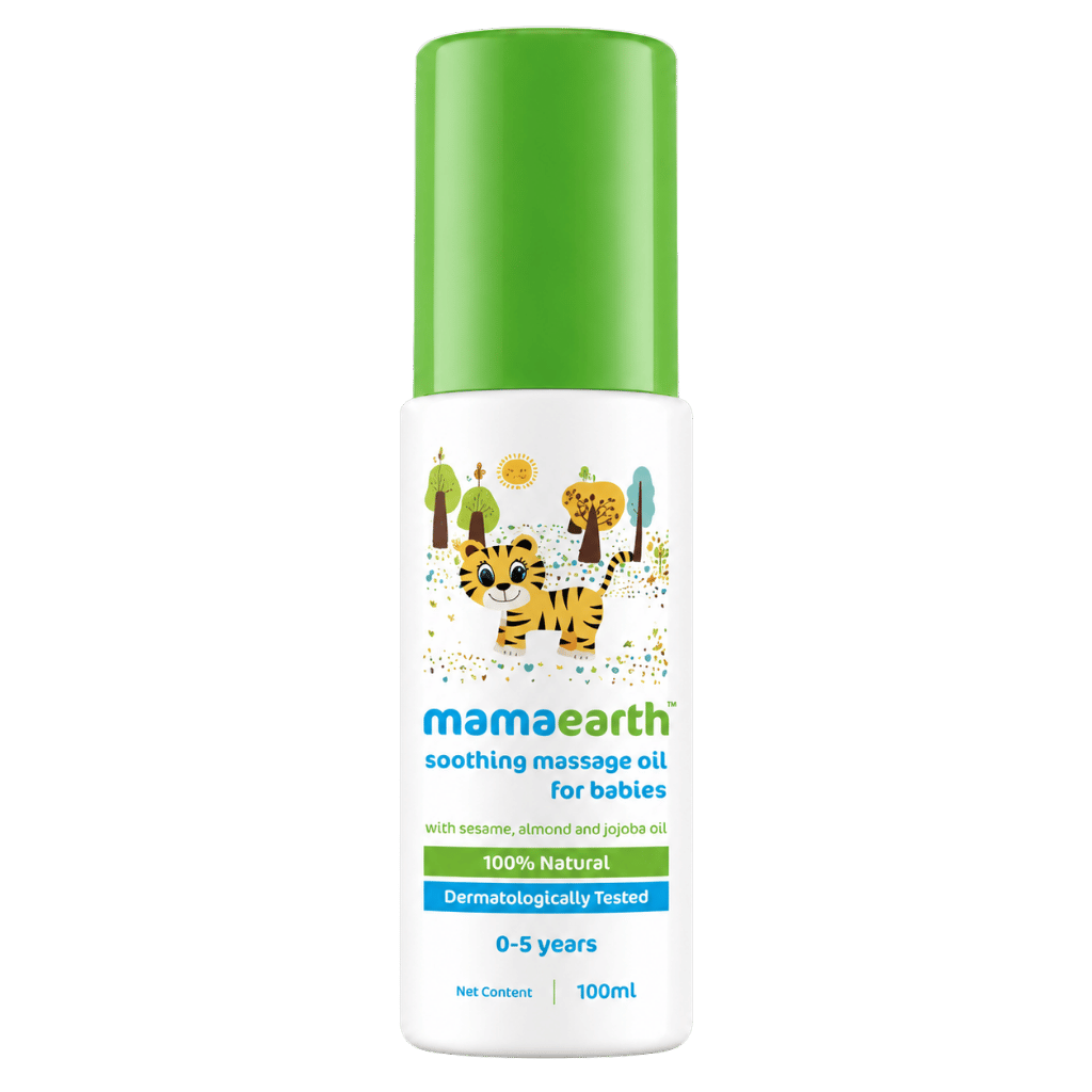 Mamaearth Baby Massage Oil 100 ml buy online USA - 1